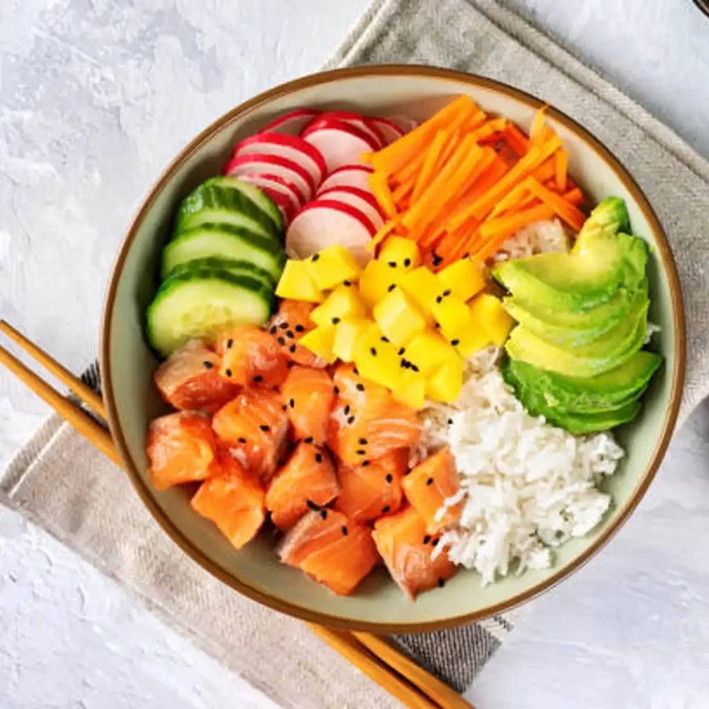 poke bowls, healthy eating, recipes