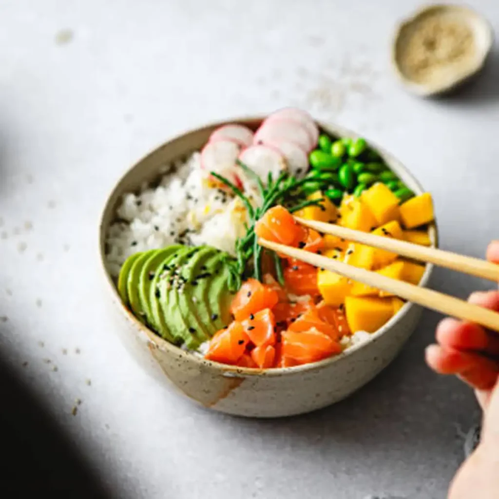 poke bowls, healthy eating, recipes