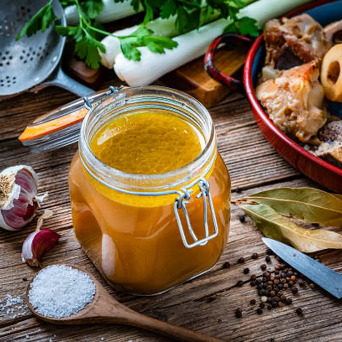 bone broth, beef marrow, gut health