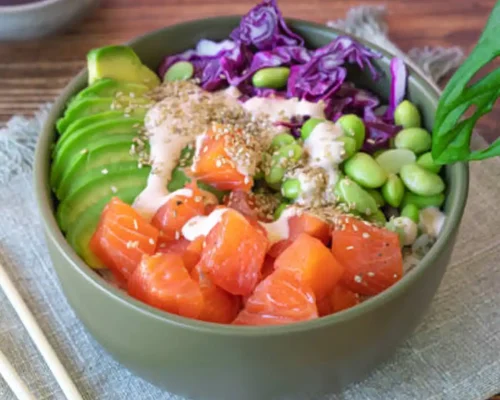 poke bowls, healthy eating, recipes